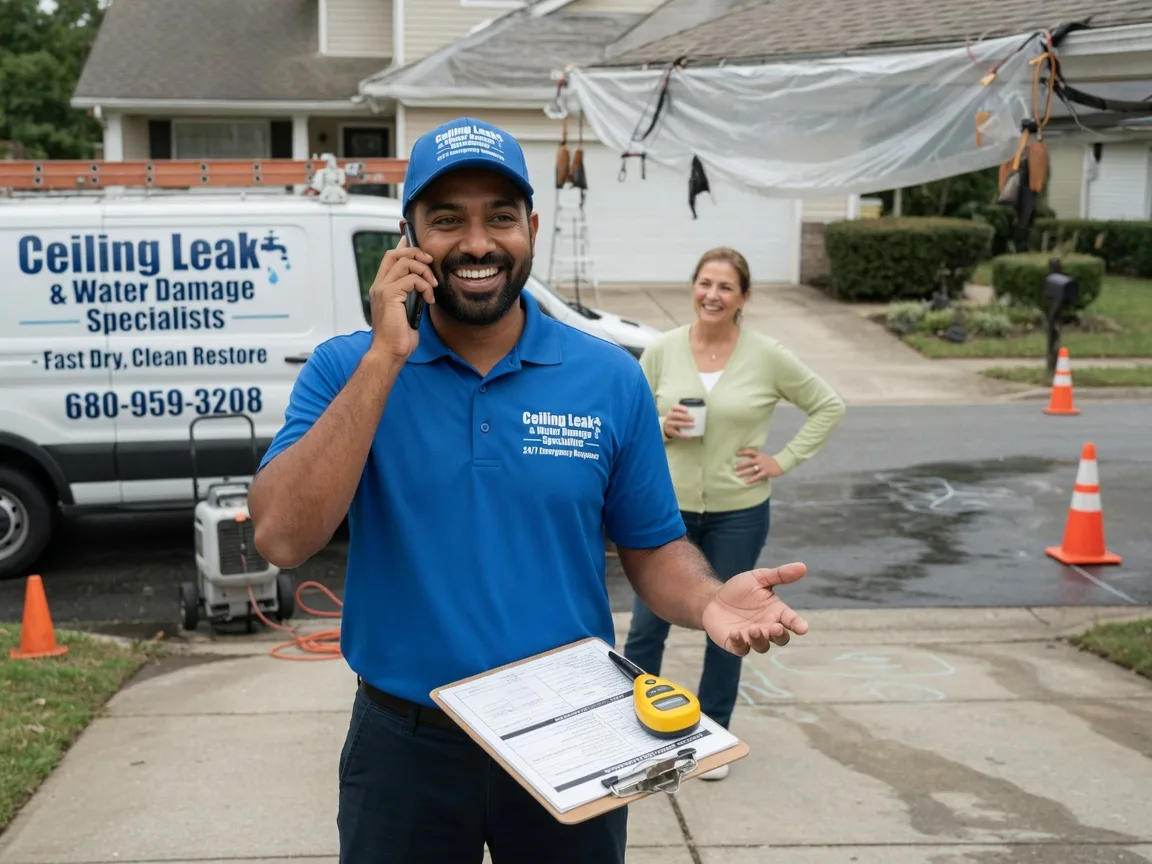 Ceiling Leak Cleanup Rose Hill, MS FAQs